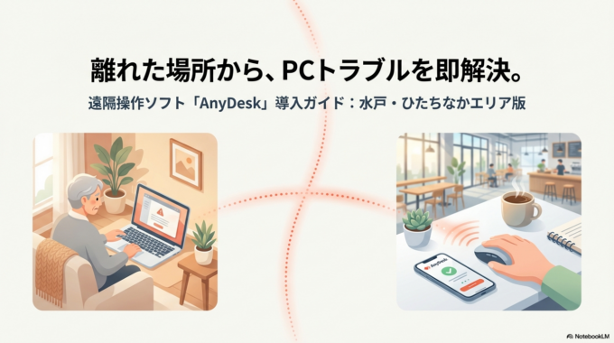 パソコンの遠隔操作でトラブル解決する方法