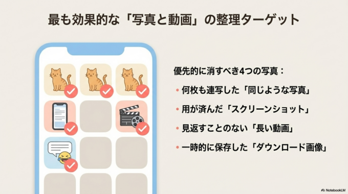 写真や動画を整理する