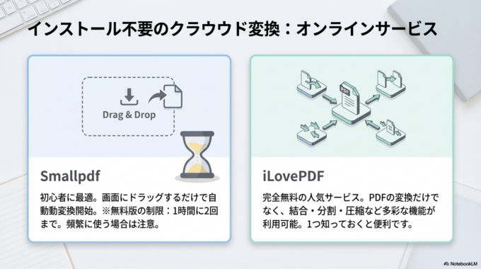 オンラインでPDFをWordに変換する方法