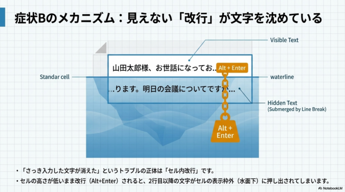 不要な改行を削除する