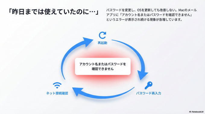 なぜ突然メールが受信できなくなってしまったのか?