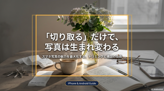 スマホで写真をカットする方法