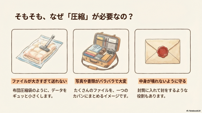 なぜ圧縮が必要なの?