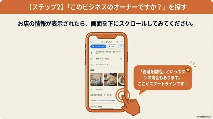 このビジネスのオーナーですか?