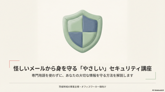 怪しいメールが届いた!
