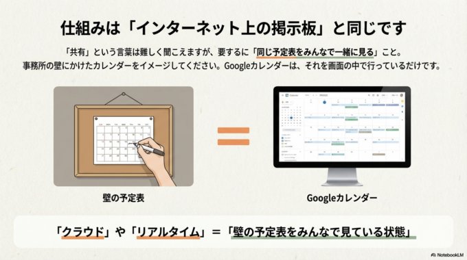 Googleカレンダーの「共有」とは何か