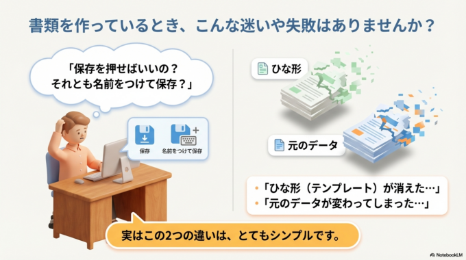 WordやExcelを使っていると、この2つのボタンが出てきます。