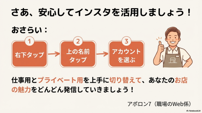 安心して情報発信を続けていきましょう。