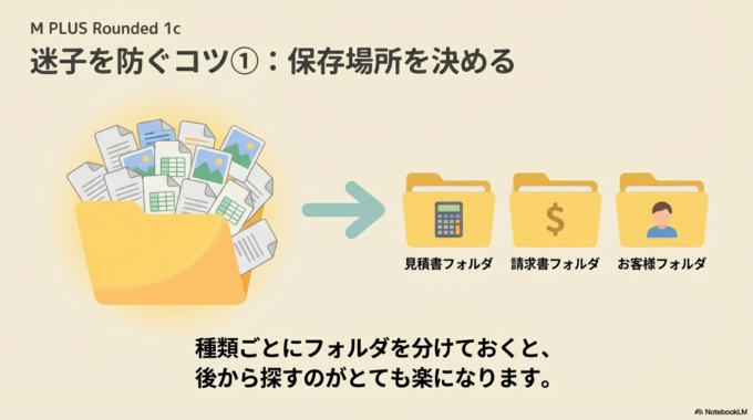 書類を迷子にしないための管理方法