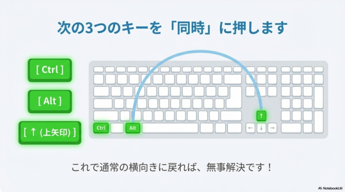 ショートカットキーで画面を元に戻す