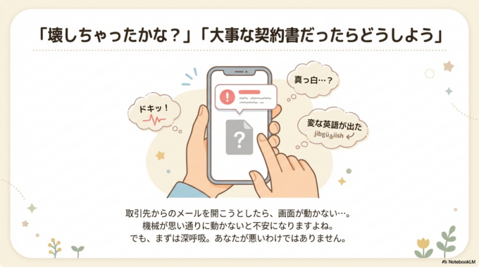 不安になりますよね。