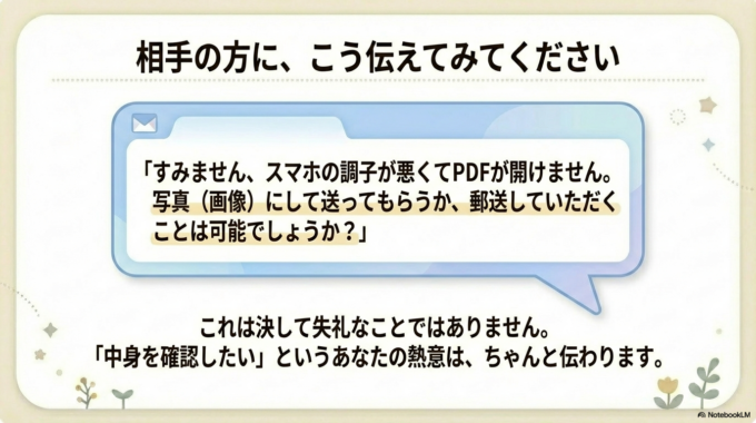 すみません、スマホの調子が悪くてPDFが開けません。
