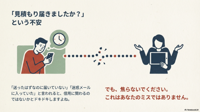 メールのトラブル、焦りますよね