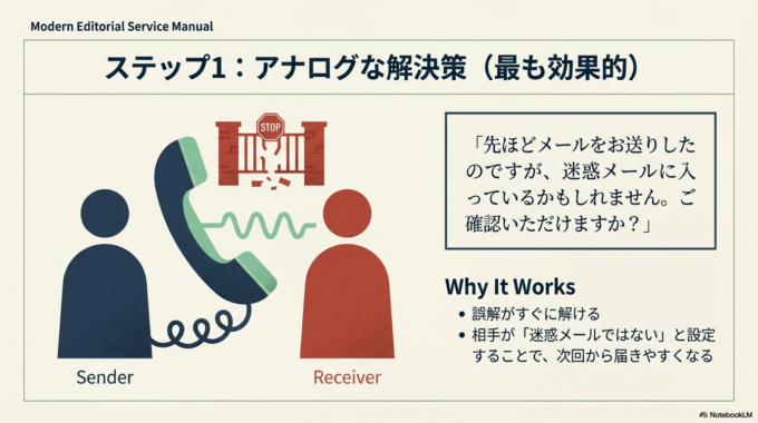 ステップ1：テストメールを送ってみる
