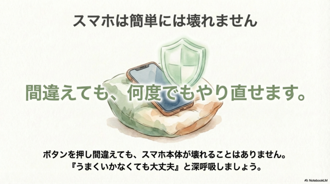 今日は、難しい言葉は使いません。 「手紙の宛先をスマホに教える」 これだけの作業だと思ってください。