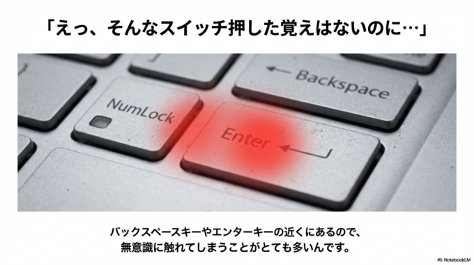 えっ、そんなスイッチ押した覚えはないのに…