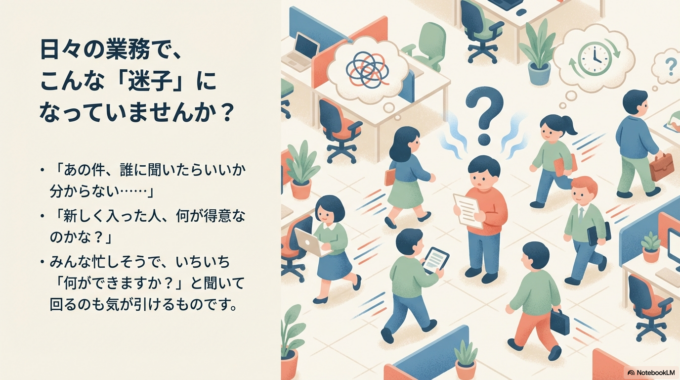 いちいち「何ができますか？」と聞いて回るのも大変ですよね。