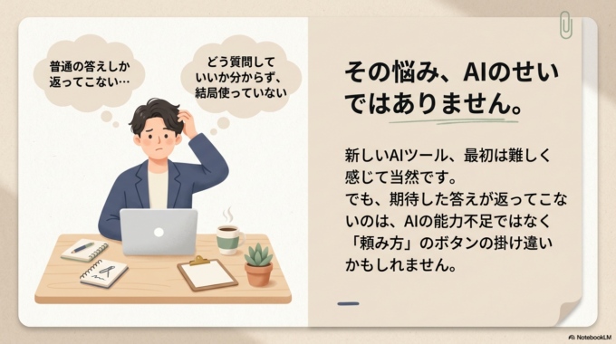 ChatGPTをあなたの「第二の頭脳(優秀な相談相手)」として