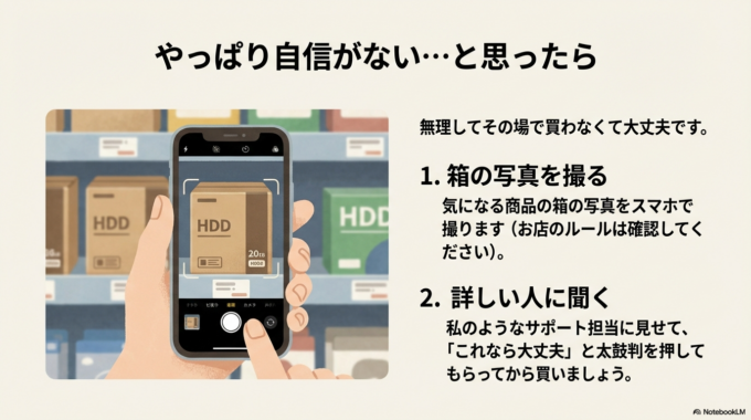 もしそう感じたら、無理して買わなくて大丈夫です。