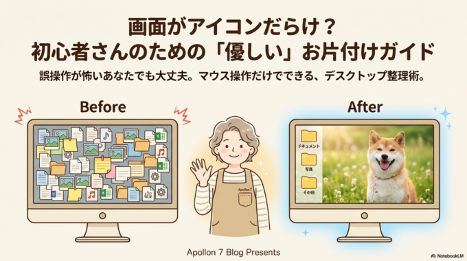 画面がアイコンだらけ？「箱」を作ってスッキリ整理する基本の方法
