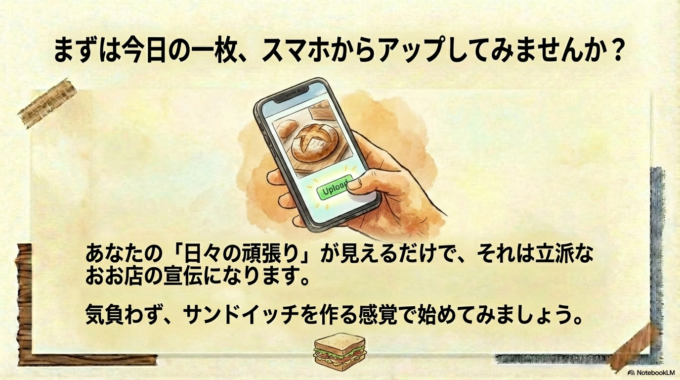 まずは今日の一枚、スマホからアップしてみませんか？