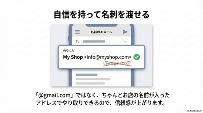 自信を持って名刺を渡せる