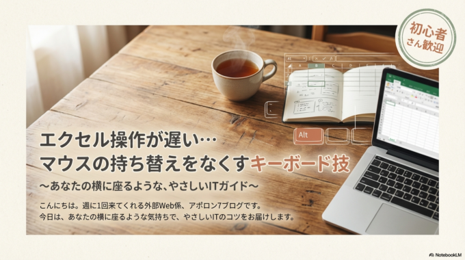 「もっとスムーズにできたらいいのに」 「でも、難しい操作を覚えるのはちょっと…」
