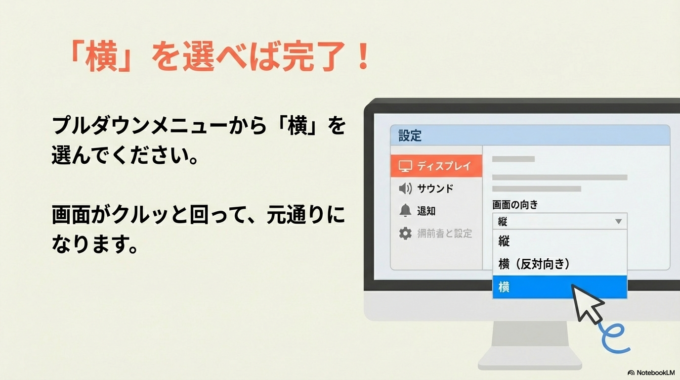 ステップ2:マウス操作で直す(確実な方法)