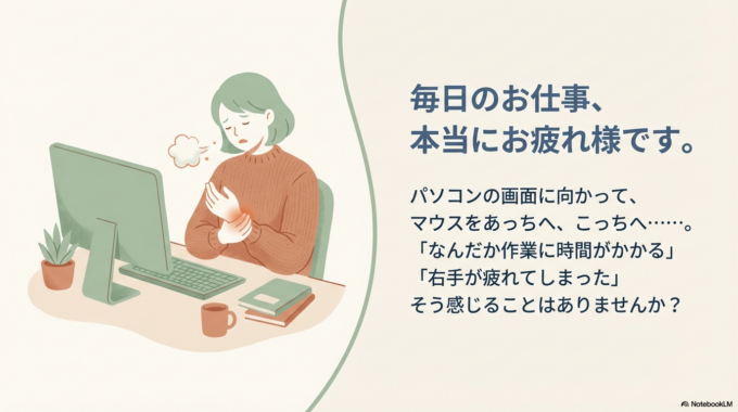 毎日のお仕事、本当にお疲れ様です。