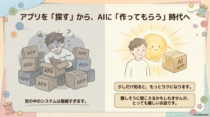 言葉でお願いするだけで、欲しい機能を作ってくれる賢いアシスタント