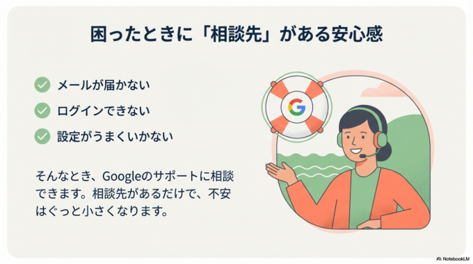 困ったときに相談できる