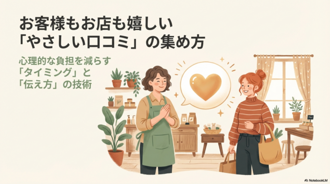 お客様に喜ばれる!口コミの上手なお願いの仕方