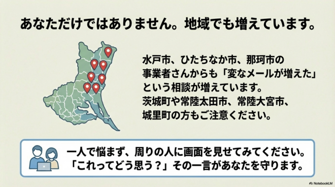 最近、変なメールが増えて困っている