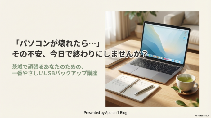 パソコンが壊れたら…と考えると怖いですよね