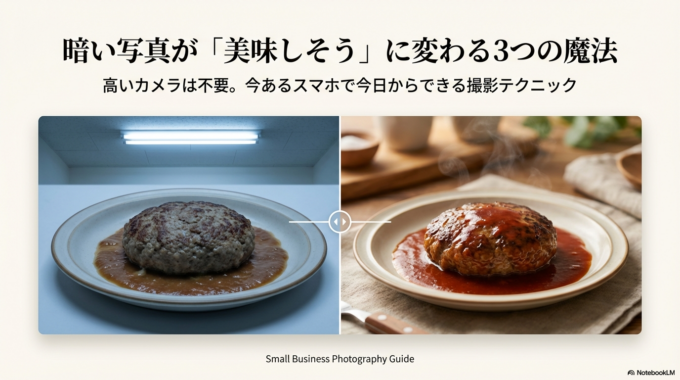 スマホだけでOK！お店の料理を「美味しそう」に撮る3つの簡単テク