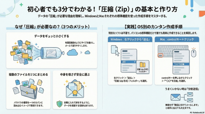 Zipの作り方を解説