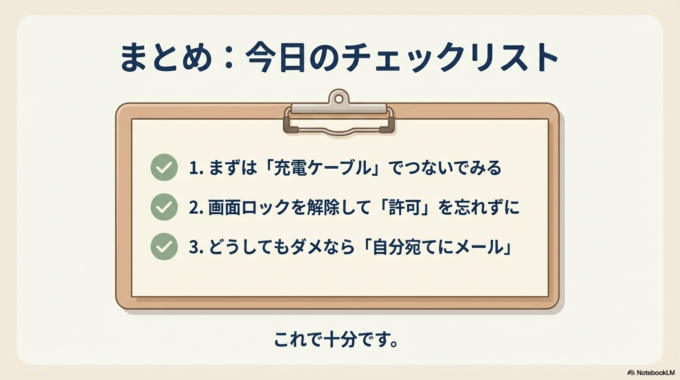 難しいソフトを入れる必要はありません。