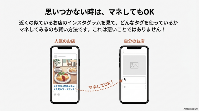 マネしてみるのも賢い方法です
