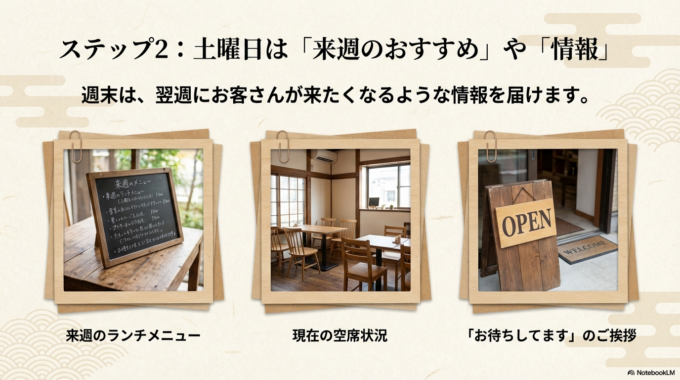 投稿内容をパターン化する