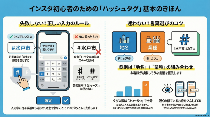 インスタのハッシュタグって何？