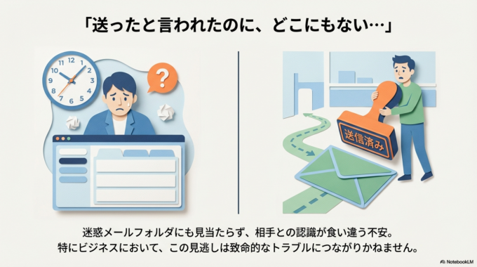 特に仕事で使っているメールだと、見逃しが大きなトラブルにつながることもありますよね。