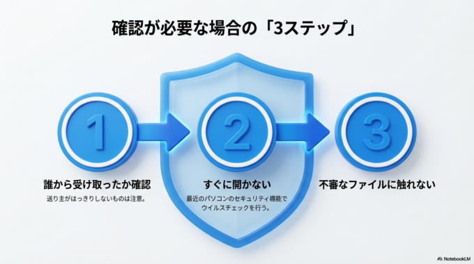 ステップ1：誰から受け取ったか確認する
