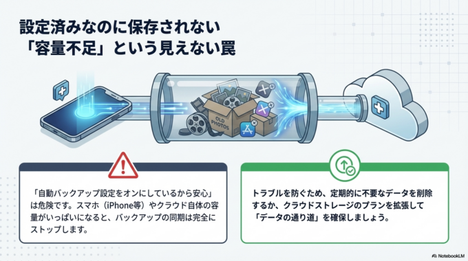 バックアップを取っていなかったことで、大切なデータを失ってしまうケースは決して珍しくありません。