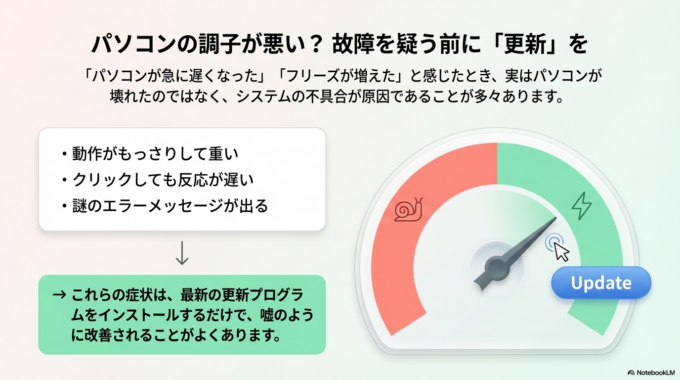 特に重要なのが、セキュリティに関する更新です。
