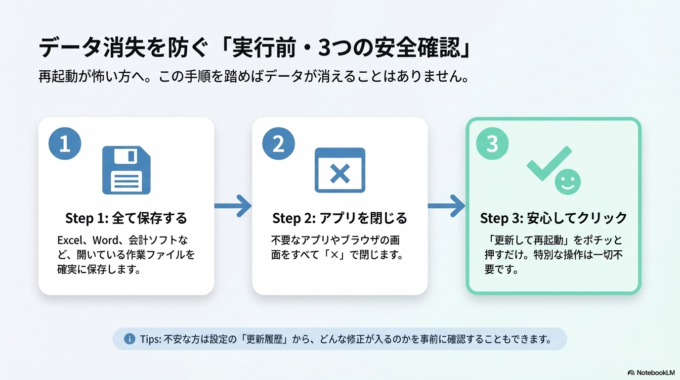 作業中・保存していないデータがあるとき