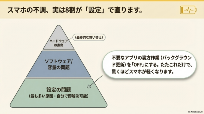 設定をチェックする手順