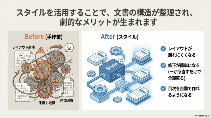 Wordの「スタイル」とは何か