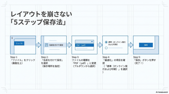 この方法が最もレイアウトが崩れにくいと言われています。