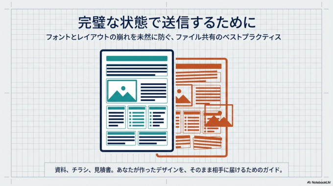 フォントが勝手に変わるのを防ぎたい！ファイルを送る前に設定すべき「フォント埋め込み」