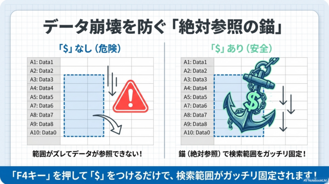 さらに、関数をコピーする際は「絶対参照」を使うと安心です。これにより、範囲がズレるのを防げます。